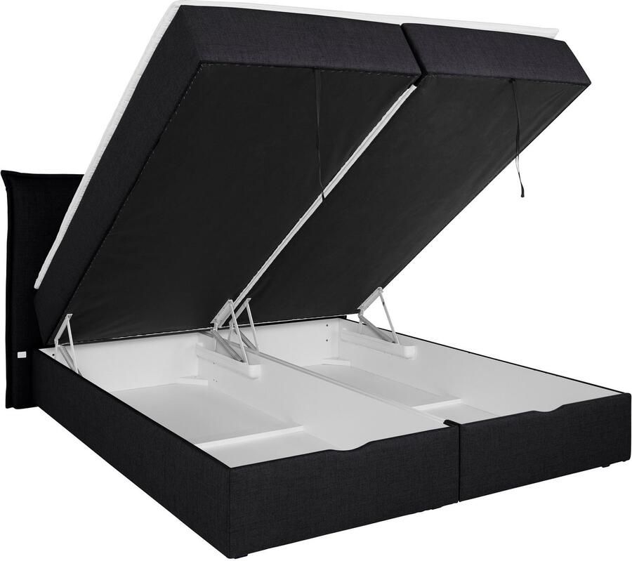 Andas Boxspring Lichtgewicht inclusief bedkist & topmatras in 4 breedten en 2 hardheden - Foto 2