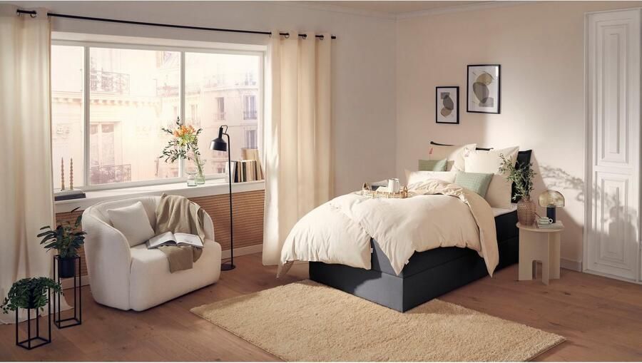 Andas Boxspring Lichtgewicht inclusief bedkist & topmatras in 4 breedten en 2 hardheden - Foto 6