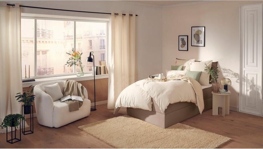 Andas Boxspring Lichtgewicht inclusief bedkist & topmatras in 4 breedten en 2 hardheden - Foto 6