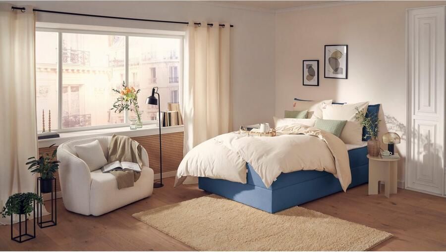 Andas Boxspring Lichtgewicht inclusief bedkist & topmatras in 4 breedten en 2 hardheden - Foto 6