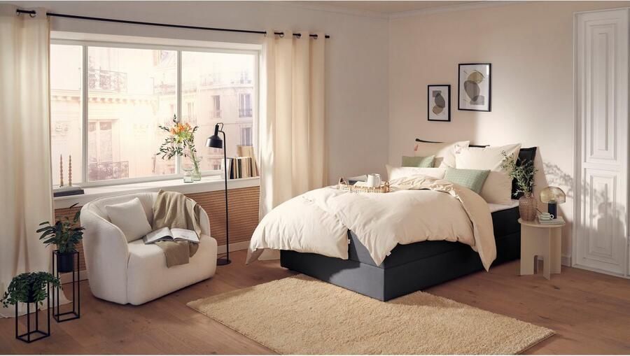 Andas Boxspring Lichtgewicht inclusief bedkist & topmatras in 4 breedten en 2 hardheden - Foto 6