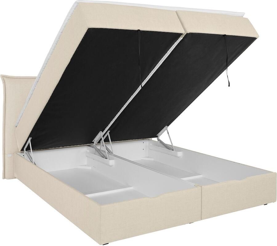 Andas Boxspring Lichtgewicht inclusief bedkist & topmatras in 4 breedten en 2 hardheden - Foto 2