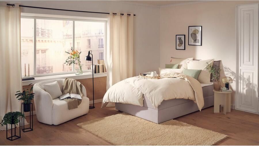 Andas Boxspring Lichtgewicht inclusief bedkist & topmatras in 4 breedten en 2 hardheden - Foto 6