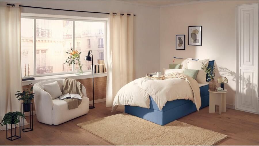 Andas Boxspring Lichtgewicht inclusief bedkist & topmatras in 4 breedten en 2 hardheden - Foto 6