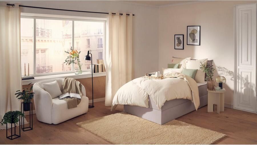 Andas Boxspring Lichtgewicht inclusief bedkist & topmatras in 4 breedten en 2 hardheden - Foto 6