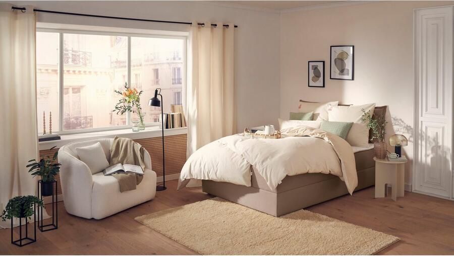 Andas Boxspring Lichtgewicht inclusief bedkist & topmatras in 4 breedten en 2 hardheden - Foto 6