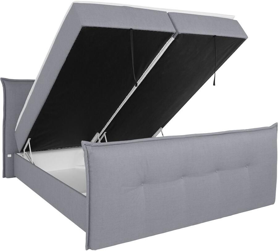 Andas Boxspring Lichtgewicht inclusief voetbord bedkist & topmatras in 4 breedten en 2 hardheden - Foto 2