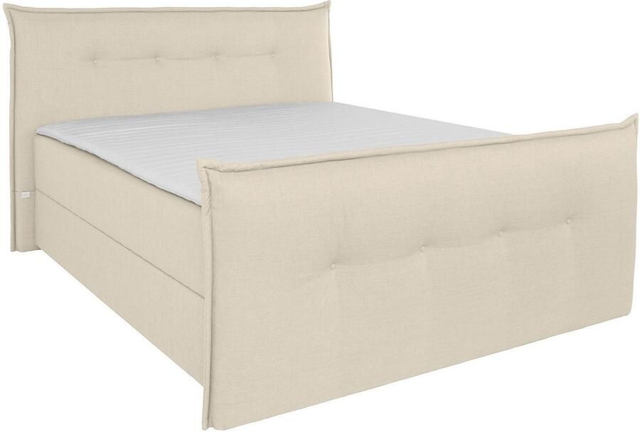 Andas Boxspring Lichtgewicht inclusief voetbord bedkist & topmatras in 4 breedten en 2 hardheden - Foto 5