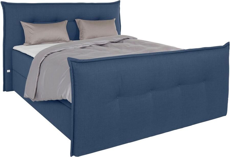 Andas Boxspring Lichtgewicht inclusief voetbord bedkist & topmatras in 4 breedten en 2 hardheden - Foto 5