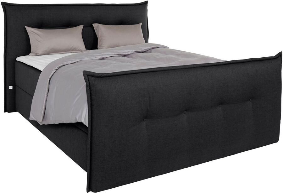 Andas Boxspring Lichtgewicht inclusief voetbord bedkist & topmatras in 4 breedten en 2 hardheden - Foto 4