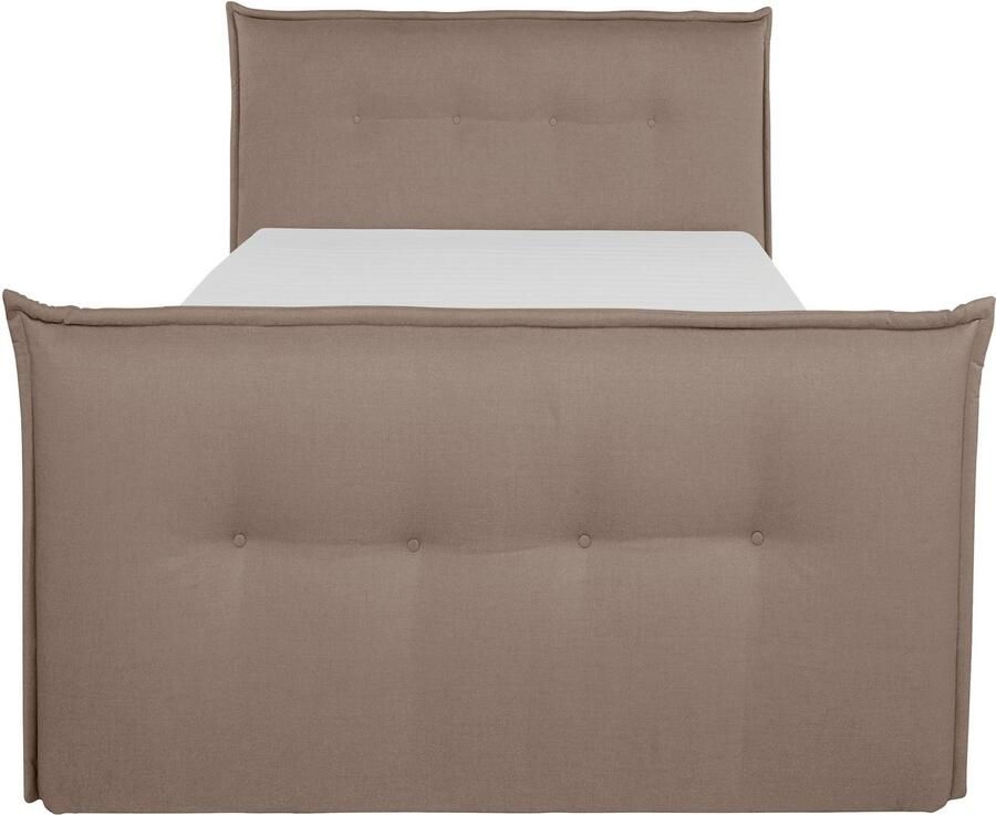 Andas Boxspring Lichtgewicht inclusief voetbord bedkist & topmatras in 4 breedten en 2 hardheden - Foto 3