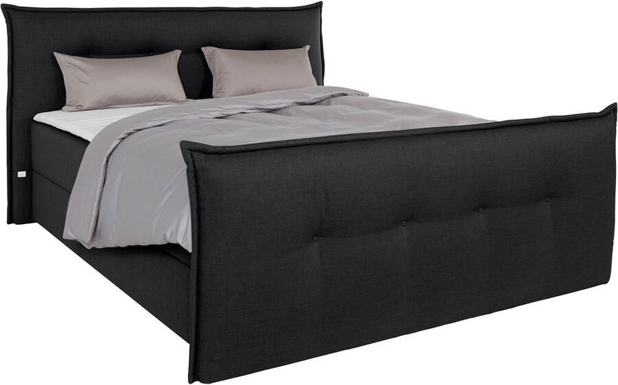 Andas Boxspring Lichtgewicht inclusief voetbord bedkist & topmatras in 4 breedten en 2 hardheden - Foto 6