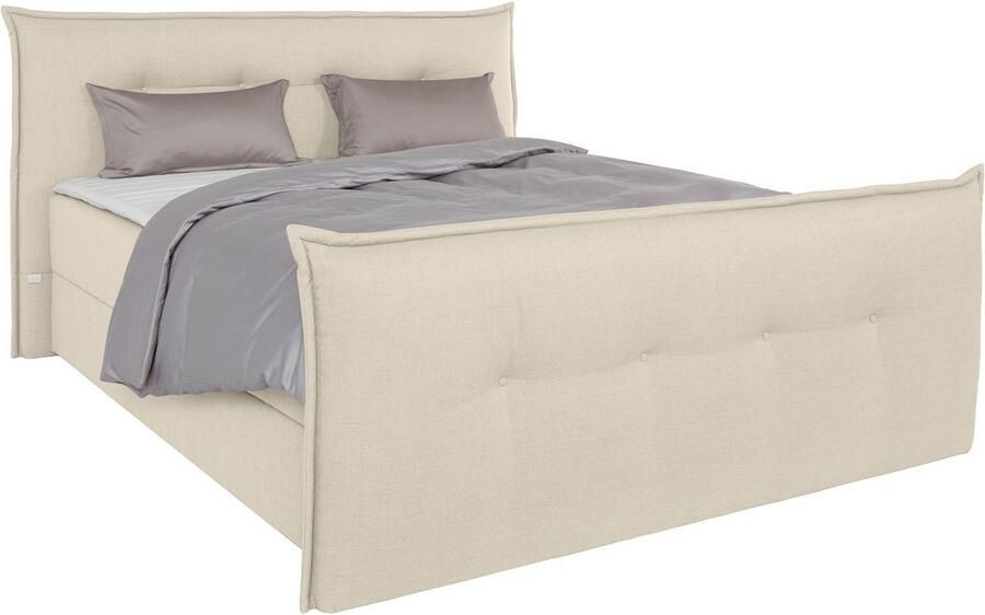 Andas Boxspring Lichtgewicht inclusief voetbord bedkist & topmatras in 4 breedten en 2 hardheden - Foto 7