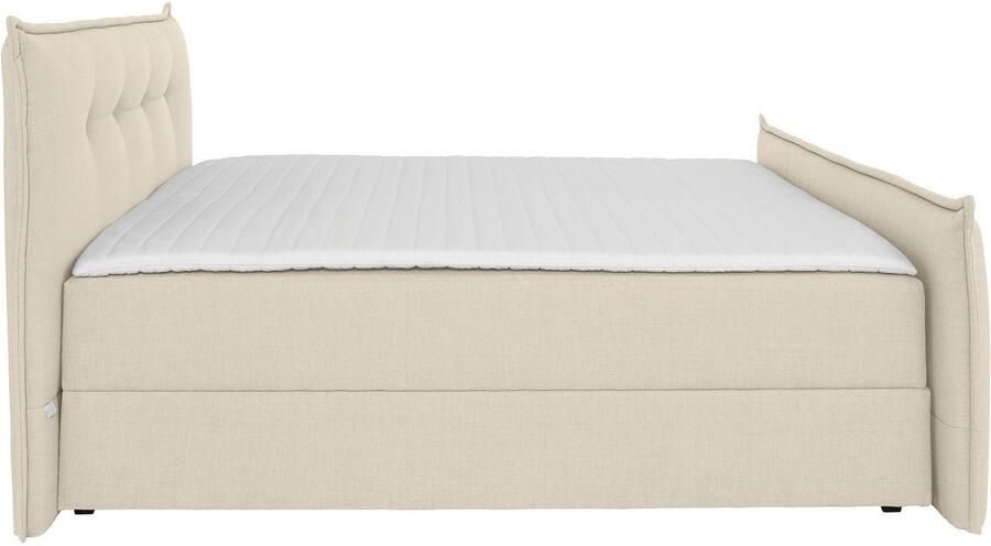 Andas Boxspring Lichtgewicht inclusief voetbord bedkist & topmatras in 4 breedten en 2 hardheden - Foto 9