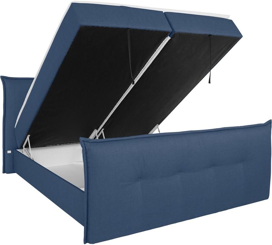 Andas Boxspring Lichtgewicht inclusief voetbord bedkist & topmatras in 4 breedten en 2 hardheden - Foto 2