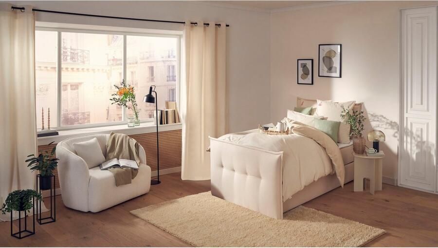 Andas Boxspring Lichtgewicht inclusief voetbord bedkist & topmatras in 4 breedten en 2 hardheden - Foto 8