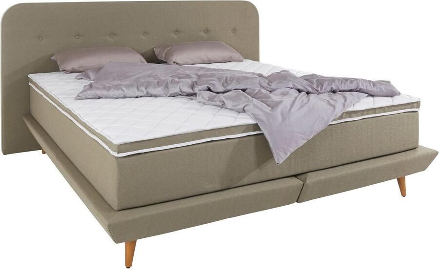 Andas Boxspring Premium Stiksels met capitonnage incl. topmatras - Foto 8