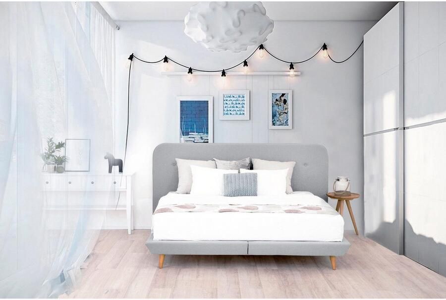 Andas Boxspring Premium Stiksels met capitonnage incl. topmatras