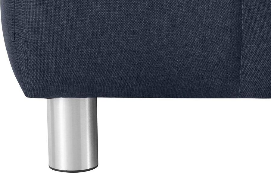 Andas Boxspring Salo XXL in fluwelige look of structuurstof 6 breedten in extra lang 220 cm 4 hardheden - Foto 5