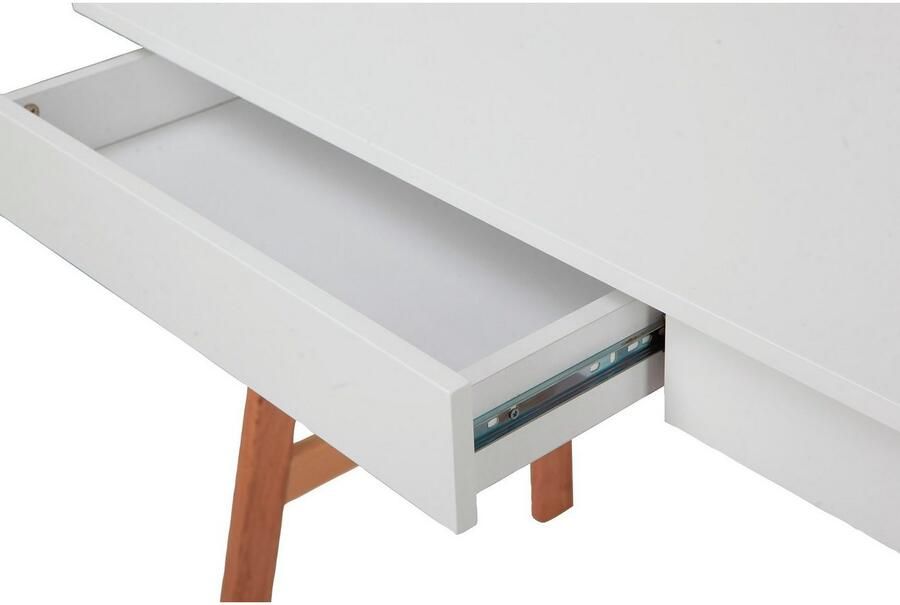 Artistiq Living Artistiq Bureau Cristian 120 x 60 met 2 laden Wit - Foto 5