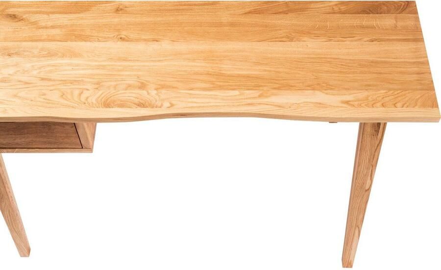 Andas Bureau Ringebu van eikenhout fsc gecertificeerd met lade breedte 120 cm