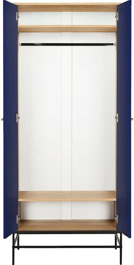 Andas Draaideurkast Freeswerk in de fronten goudkleurige grepen - Foto 4