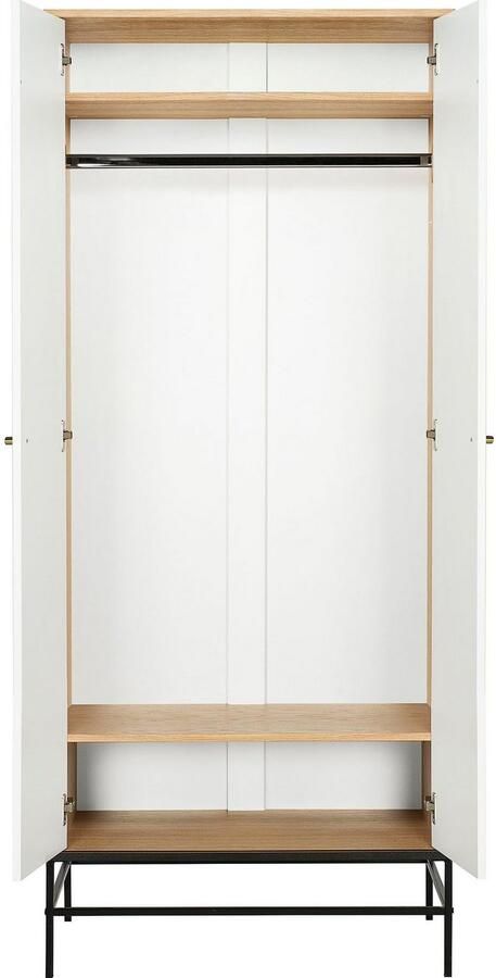 Andas Draaideurkast Freeswerk in de fronten goudkleurige grepen - Foto 4