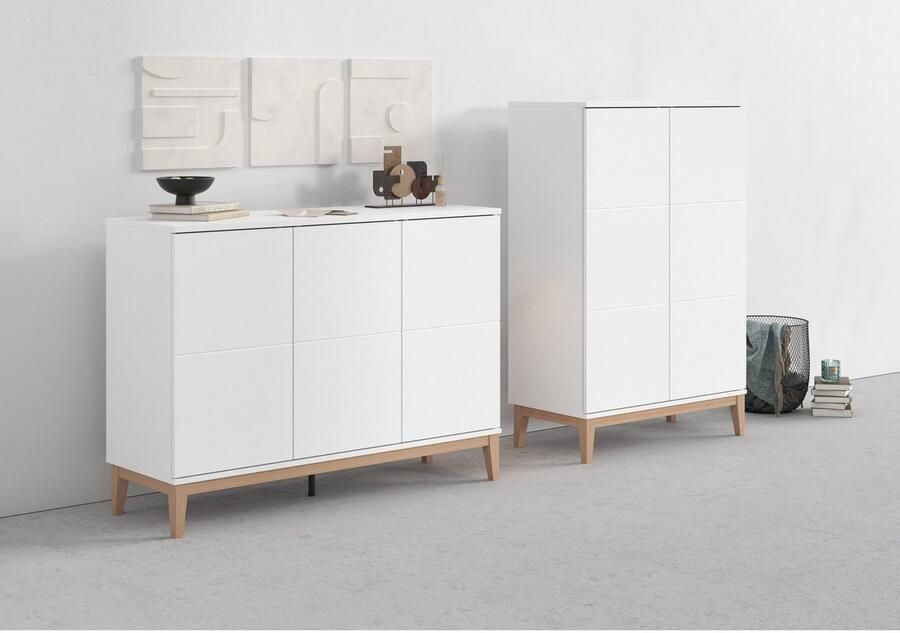 Andas Dressoir Maryd Commode onderstel in houtlook breedte 120 cm (1 stuk) - Foto 4