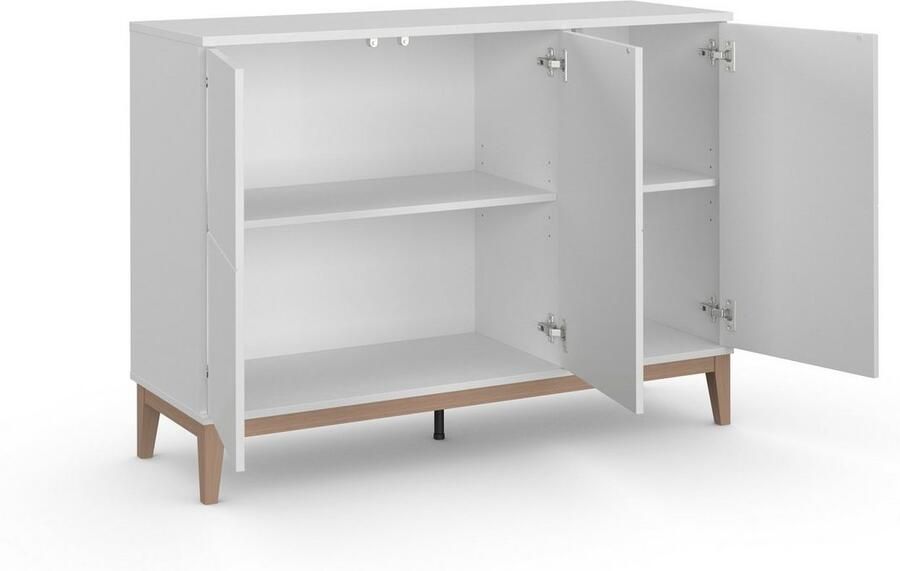Andas Dressoir Maryd Commode onderstel in houtlook breedte 120 cm (1 stuk) - Foto 4