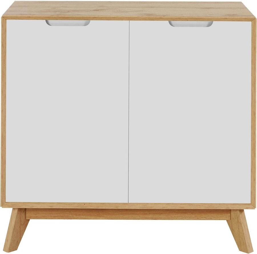 Andas Dressoir Pandrup Commode met 2 deuren en 2 verstelbare inlegplanken B:80 cm H:75 cm - Foto 3