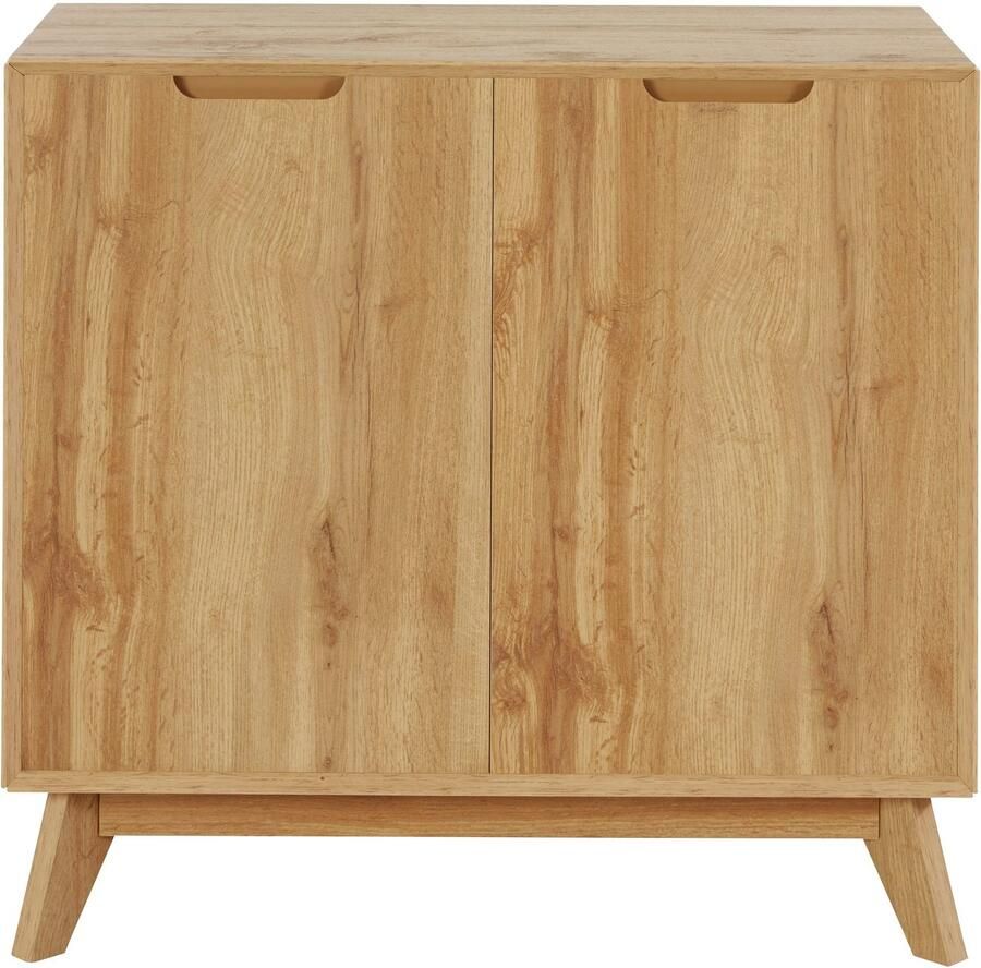 Andas Dressoir Pandrup Commode met 2 deuren en 2 verstelbare inlegplanken B:80 cm H:75 cm - Foto 3