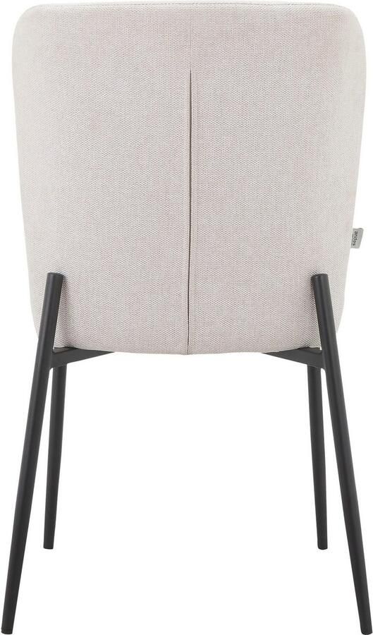 Andas Eetkamerstoel Lieska Gestoffeerde stoel keukenstoel zithoogte 47 5 cm (set 2 stuks) - Foto 5