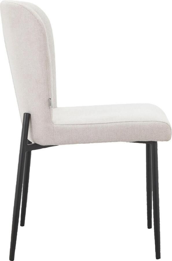 Andas Eetkamerstoel Lieska Gestoffeerde stoel keukenstoel zithoogte 47 5 cm (set 2 stuks) - Foto 5