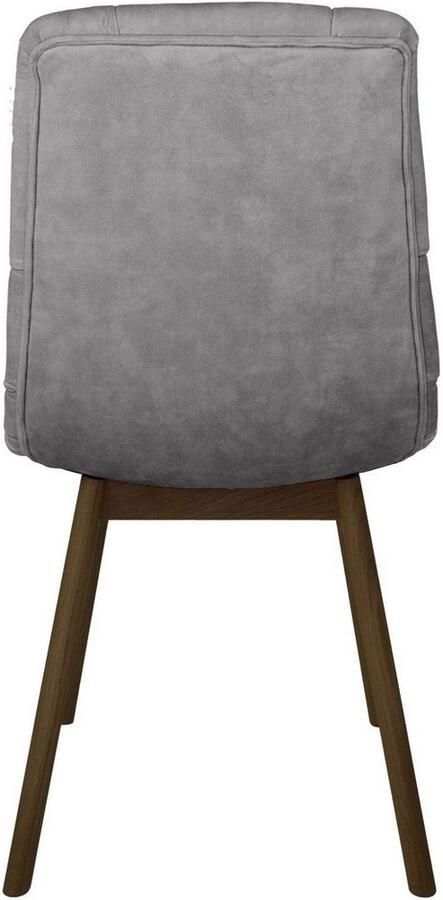 Andas Eetkamerstoel Ramon met massief houten poten in verschillende kleuren en stoffen (set 2 stuks) - Foto 5