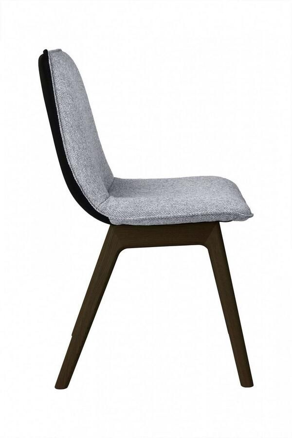 Andas Eetkamerstoel Ramon met massief houten poten verschillende kleuren en stoffen - Foto 3