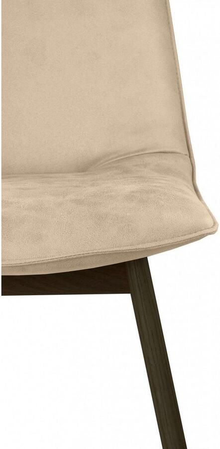 Andas Eetkamerstoel Ramon met massief houten poten verschillende kleuren en stoffen - Foto 4