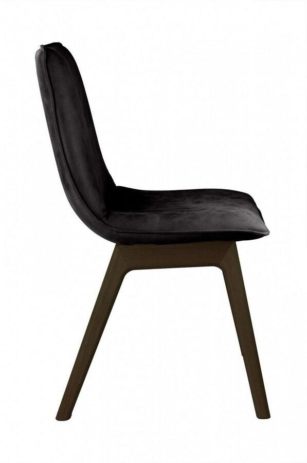 Andas Eetkamerstoel Ramon met massief houten poten verschillende kleuren en stoffen - Foto 4