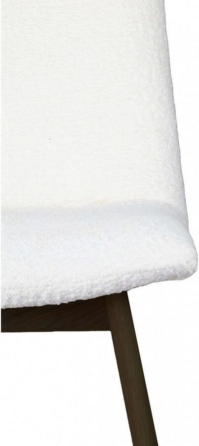 Andas Eetkamerstoel Ramon met massief houten poten verschillende kleuren en stoffen - Foto 4