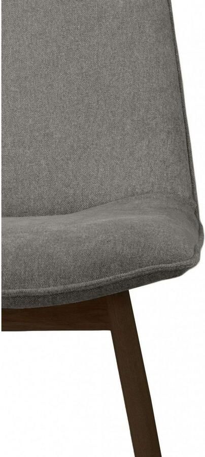 Andas Eetkamerstoel Ramon met massief houten poten verschillende kleuren en stoffen - Foto 5