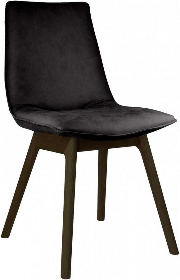 Andas Eetkamerstoel Ramon met massief houten poten verschillende kleuren en stoffen - Foto 2