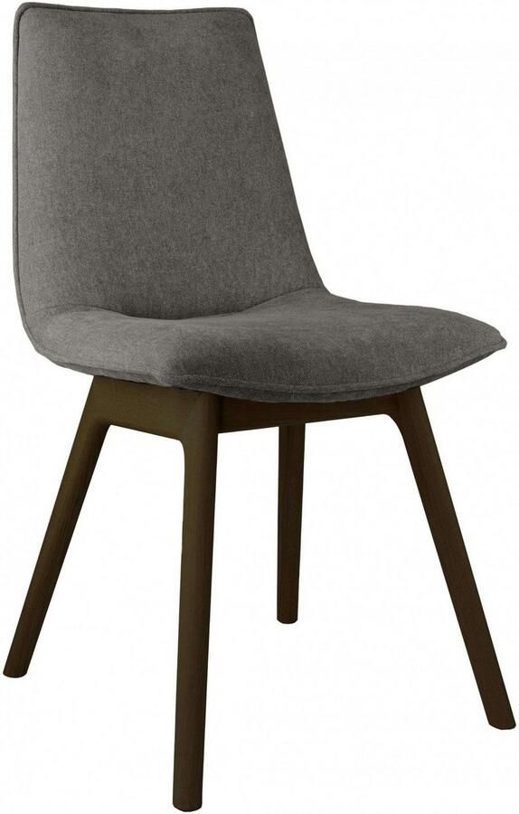 Andas Eetkamerstoel Ramon met massief houten poten verschillende kleuren en stoffen - Foto 2