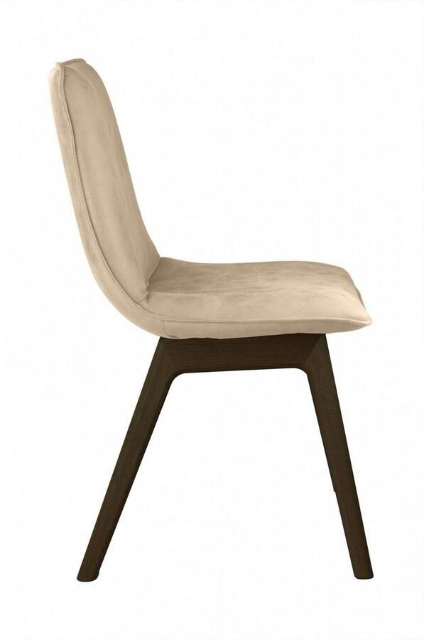 Andas Eetkamerstoel Ramon met massief houten poten verschillende kleuren en stoffen - Foto 2