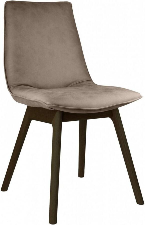 Andas Eetkamerstoel Ramon met massief houten poten verschillende kleuren en stoffen - Foto 4