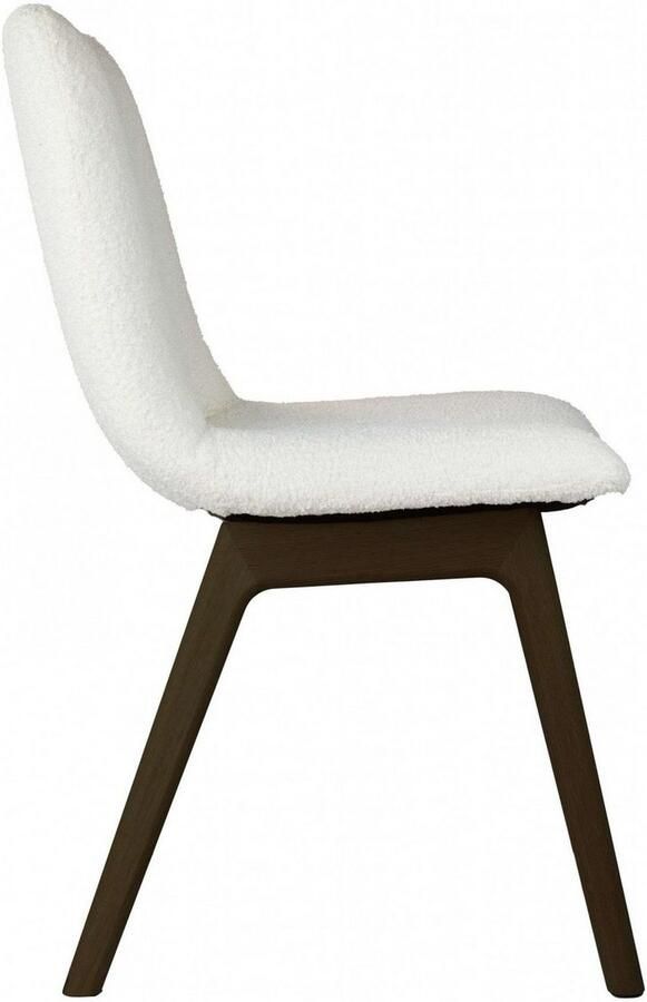 Andas Eetkamerstoel Ramon met massief houten poten verschillende kleuren en stoffen