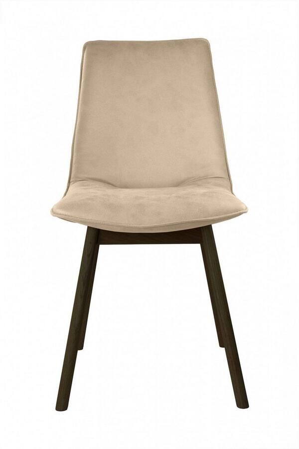 Andas Eetkamerstoel Ramon met massief houten poten verschillende kleuren en stoffen