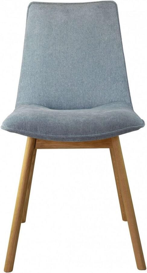 Andas Eetkamerstoel Ramon met massief houten poten verschillende stoffen (set 2 stuks) - Foto 6