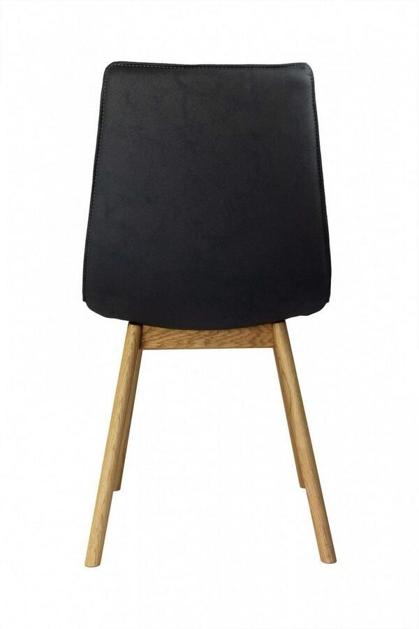 Andas Eetkamerstoel Ramon met massief houten poten verschillende stoffen (set 2 stuks) - Foto 2