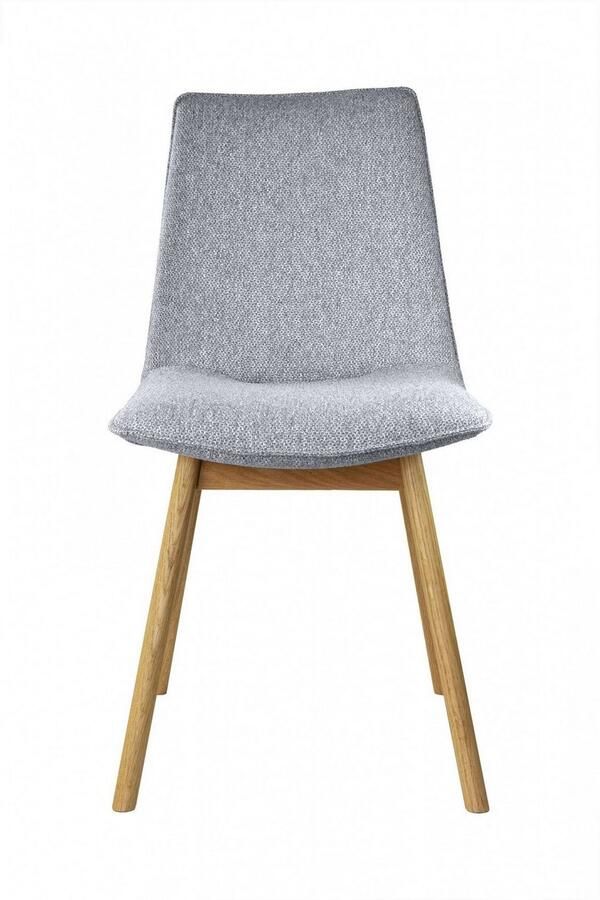 Andas Eetkamerstoel Ramon met massief houten poten verschillende stoffen (set 2 stuks) - Foto 6