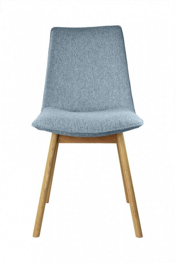 Andas Eetkamerstoel Ramon met massief houten poten verschillende stoffen (set 2 stuks) - Foto 3