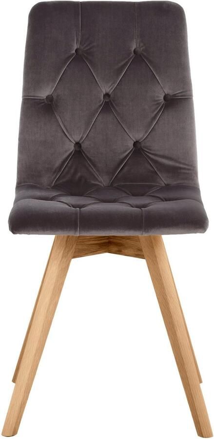 Andas Eetkamerstoel Rania in set van 2 4 6 massief houten poten (set) - Foto 7